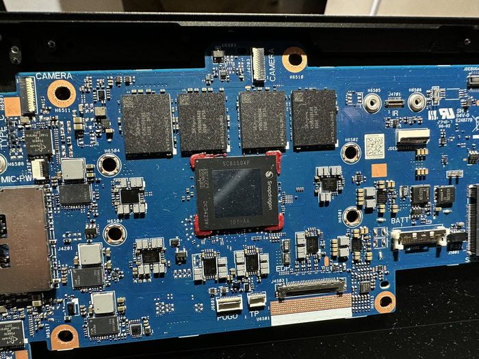 8 核骁龙 x sc8350xp 现身,华硕展示 proart pz13 平板电脑主板