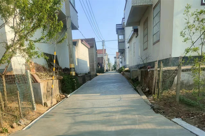 连云港赣榆区沙河镇:幸福路修到家门口让群众幸福感满满