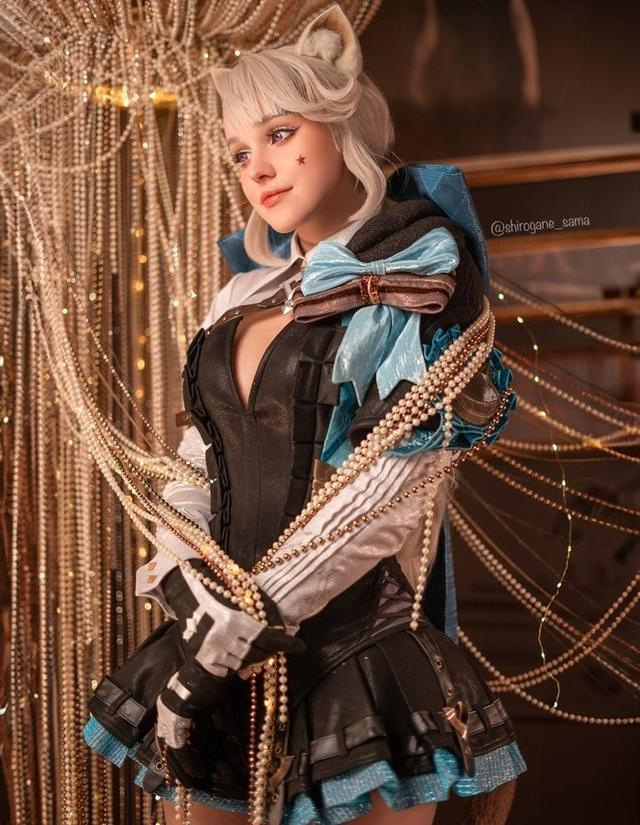 外国美女cos英雄联盟金克丝|coser|英雄联盟|cos_新浪新闻