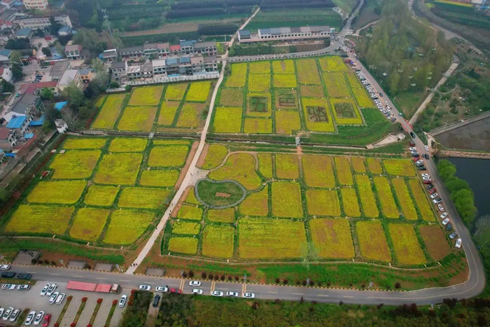 骆峪镇鸟瞰图.【数说2023】2023年,周至县gdp增长7.