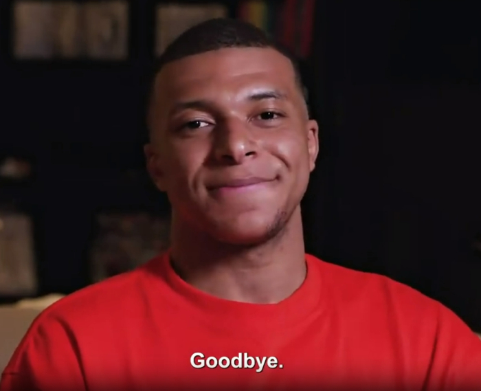 姆巴佩社媒截图