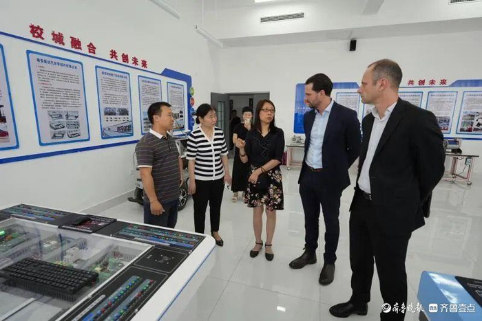 泰山职业技术学院首个海外"中文 职业技能"培训基地揭牌