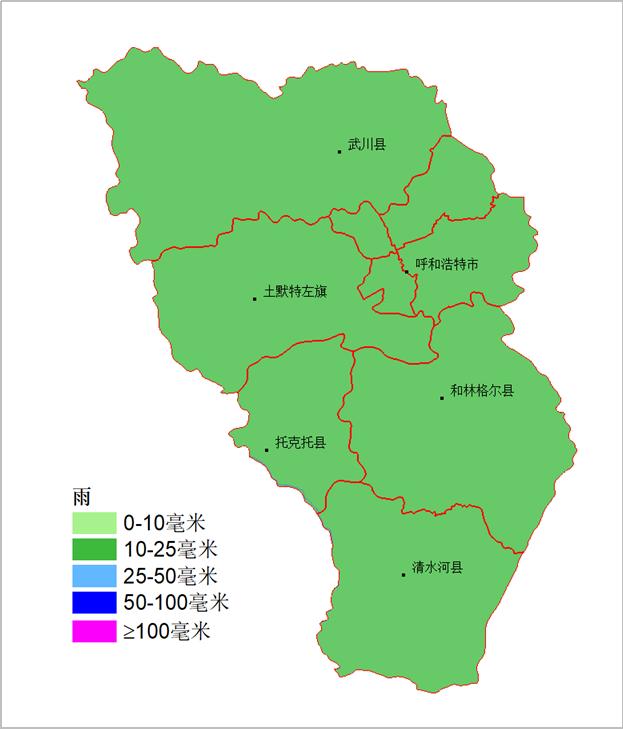 和林格尔县行政区划图图片