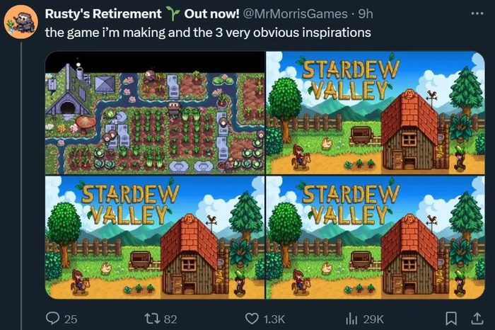 《星露谷物语》、《星露谷物语》，还是《星露谷物语》