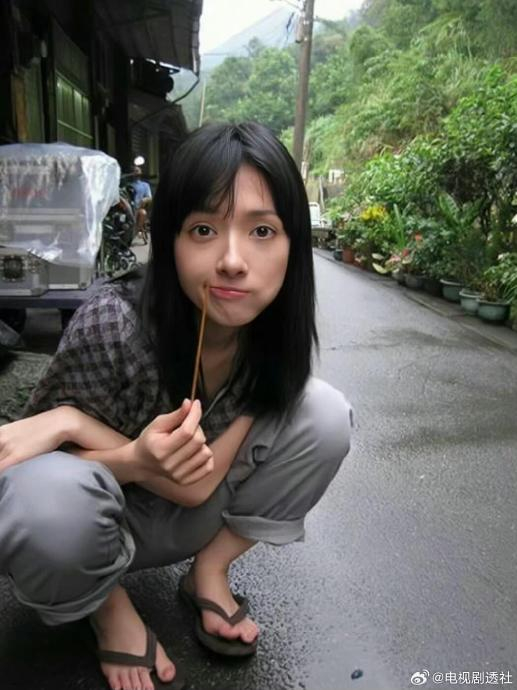 郭碧婷早期照片,扑面而来的生命力!