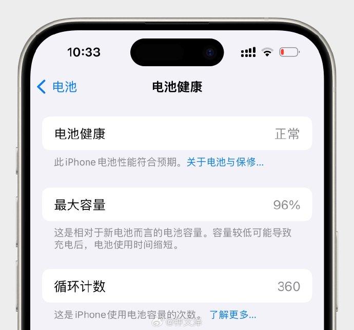 iphone电池百分比图片