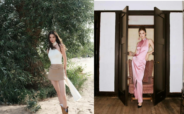 吴千语的穿搭很具有智美气质《中国诗词大会》上的武亦姝妹妹,即使不