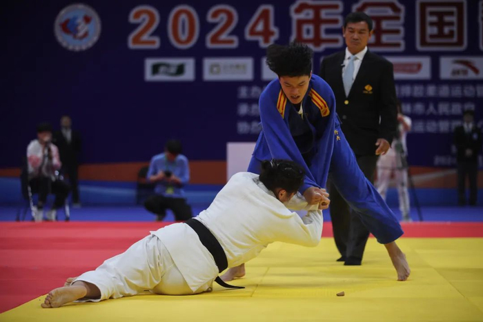 冠军风采 | 女子u20组-63公斤级冠军贾丹丹:柔道小将初露锋芒