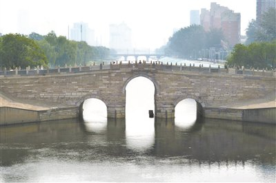 北京八里桥将再现长桥映月