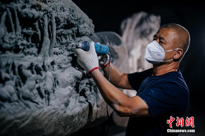 天下石,惠安雕|石雕|刘国文|工艺美术_新浪新闻