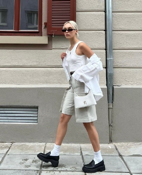 美式轻复古穿搭