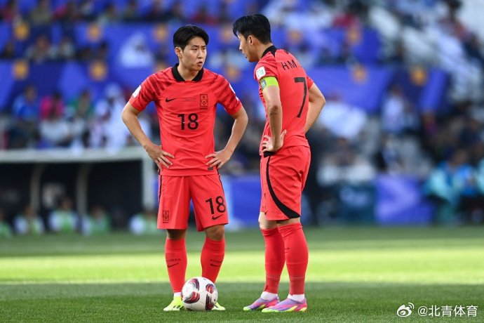 孙兴慜和李刚仁。 资料图