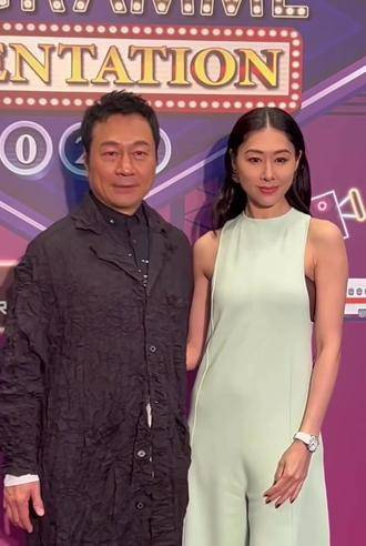 黎耀祥胡定欣参加tvb年中节目巡礼tvb港剧黎耀祥胡定欣