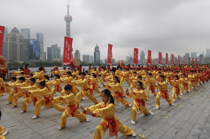 关于精武会未来的发展,上海精武体育总会会长王智华从"铸魂,强体,践志