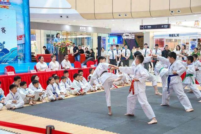 "奔跑吧·少年"鞍山市少儿竞技空手道公开赛举行