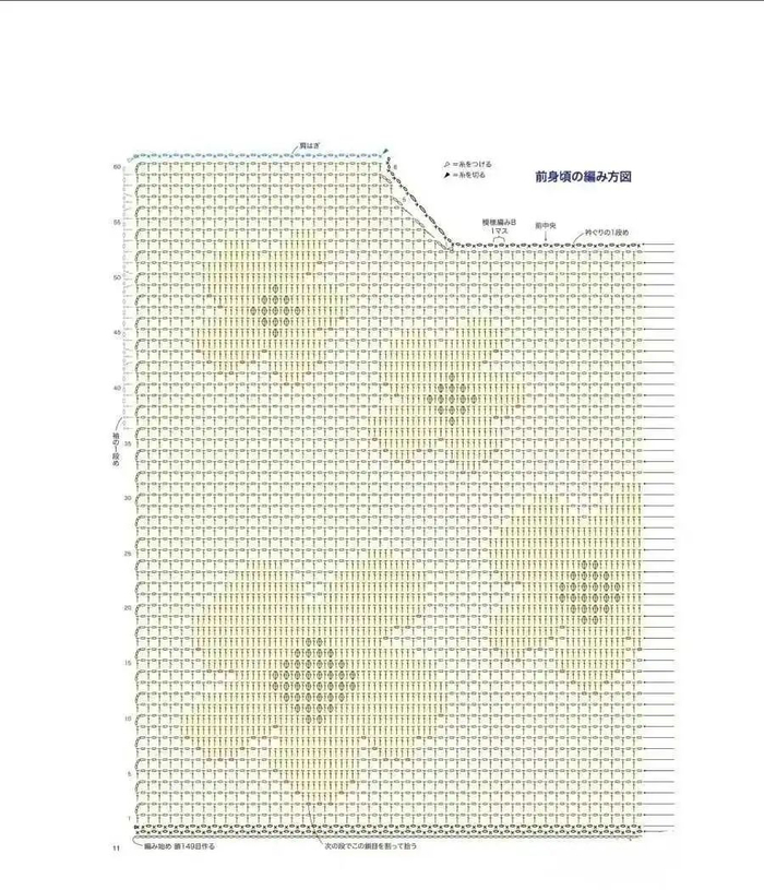 花儿朵朵开,宽松舒适的云清网格钩衣(附图解)