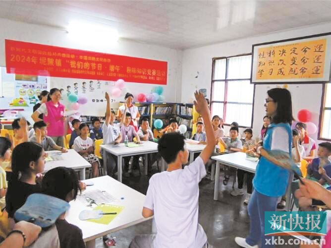 梅州兴宁市坭陂镇:系列活动演绎"烟火气" 关爱老幼共庆端午节
