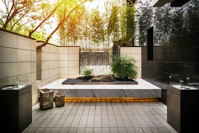 中式庭院造景,既要"藏",也要"漏"