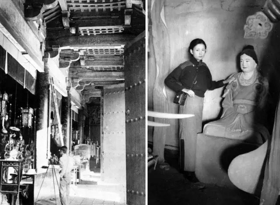 1937年在五台山佛光寺考察