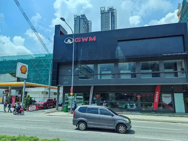 ▲吉隆坡市中心的长城店 摄影：肖逸思