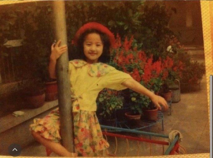 刘亦菲童年生活照,她小时候的生活条件比我现在还好