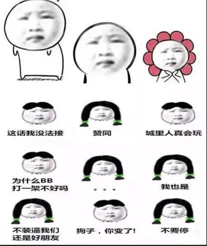 微信里的那个表情包女孩,长大后滤镜碎了一地
