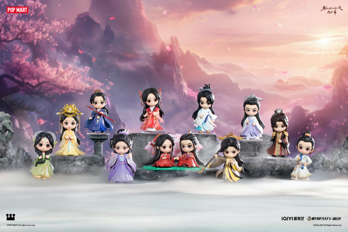 《狐妖小红娘月红篇》和泡泡玛特合作联名款 图片来源：品牌微博