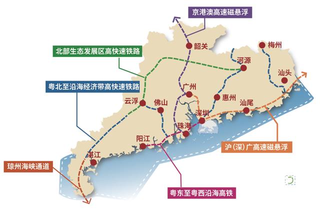 深圳铁路规划图最新图片