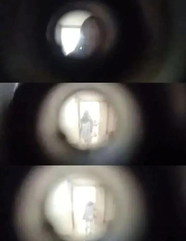 小雅所拍犯罪嫌疑人影像。（王女士供图）图源：大皖新闻