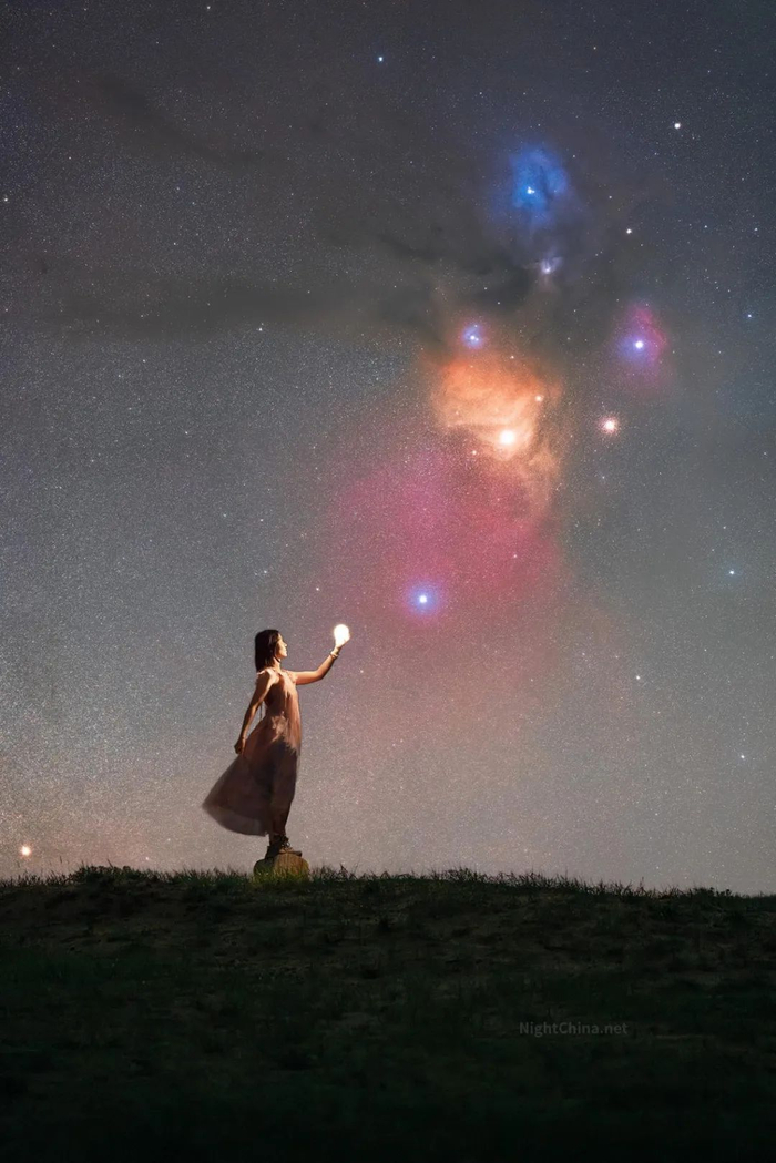 摘星 | 夜空中国
