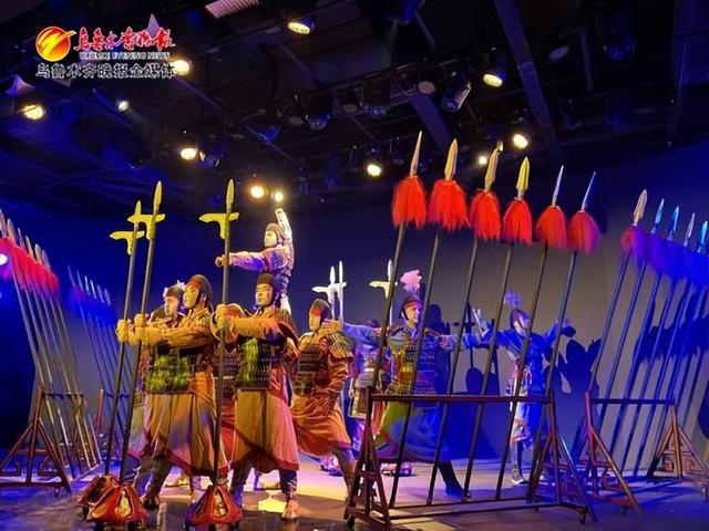 　　《千年之语》演出现场。资料图片