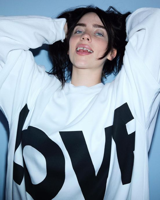 billie eilish for interview magazine 这次是lana del rey采访的