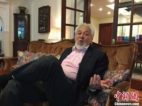 英国侨领单声。周兆军 摄 （资料图）