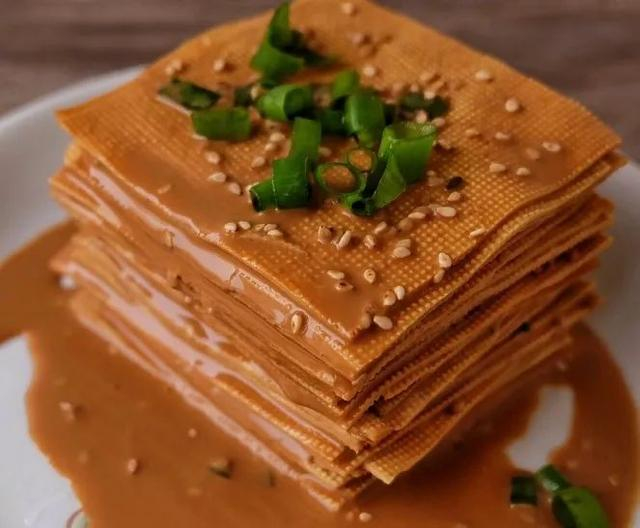 036993食谱作者:大星大米随便你麻酱千层豆皮by 厨友@miss小e"