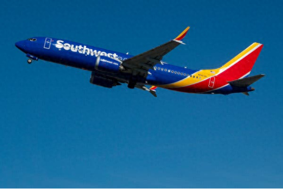 美国西南航空公司飞机 资料图 图自《纽约时报》报道配图