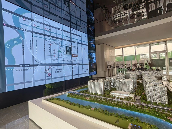 （原浦发东望沙盘实拍）