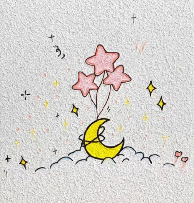 假期和孩子一起画简笔画吧,简单好看