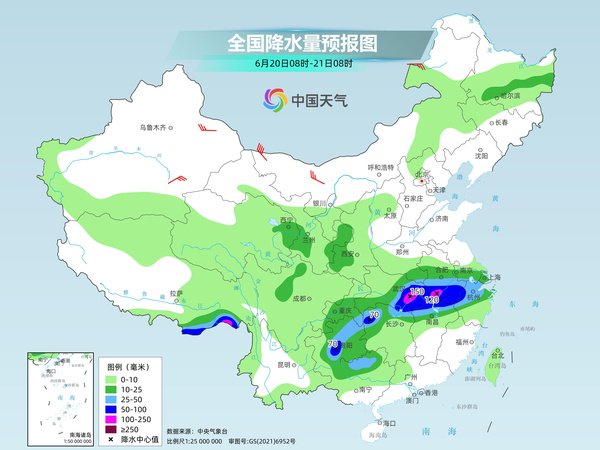 今起南方雨带北抬江汉江淮等地有暴雨 华北黄淮等地高温卷土重来-南方将再迎强降雨