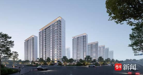 项目立面外观效果图，具体以实际交付为准