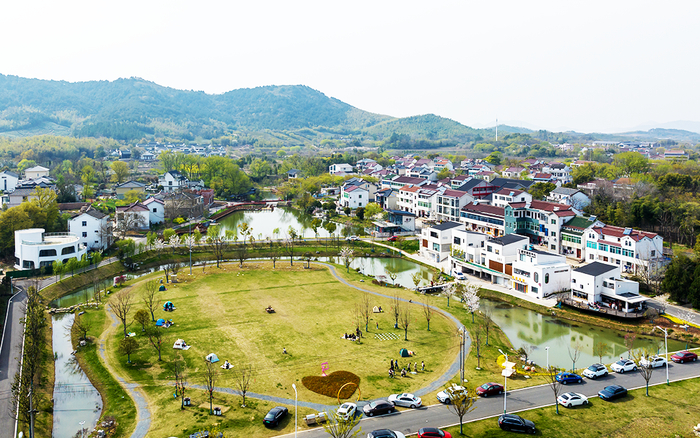 绿水青山的桂林村