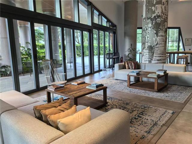 香港科学园内的住宅大楼Innocell的公共区域。人民网 杨春燕摄