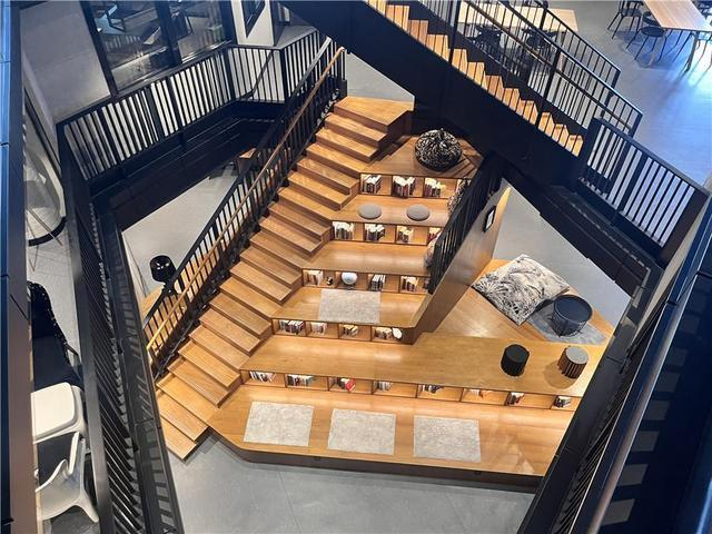 香港科学园内的住宅大楼Innocell的公共区域。人民网 王禹蘅摄