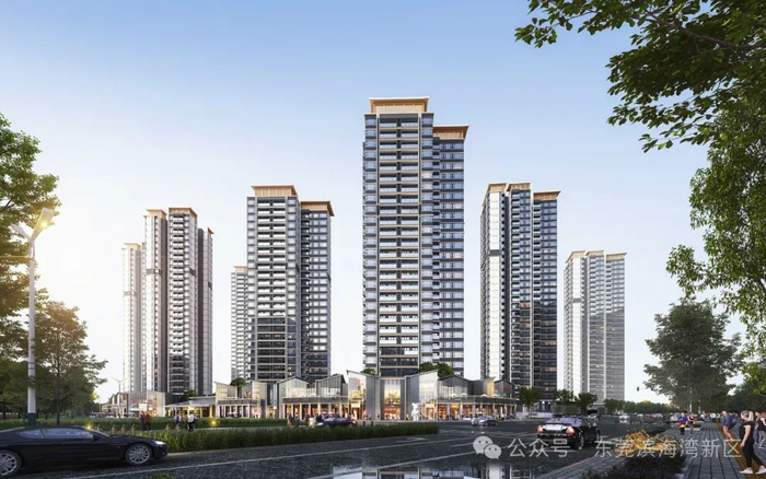 路东安置小区效果图