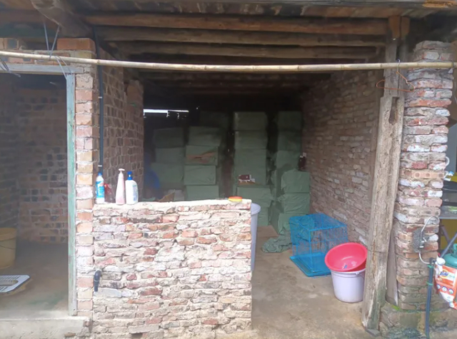 涉案人员的制假窝点。受访者供图 