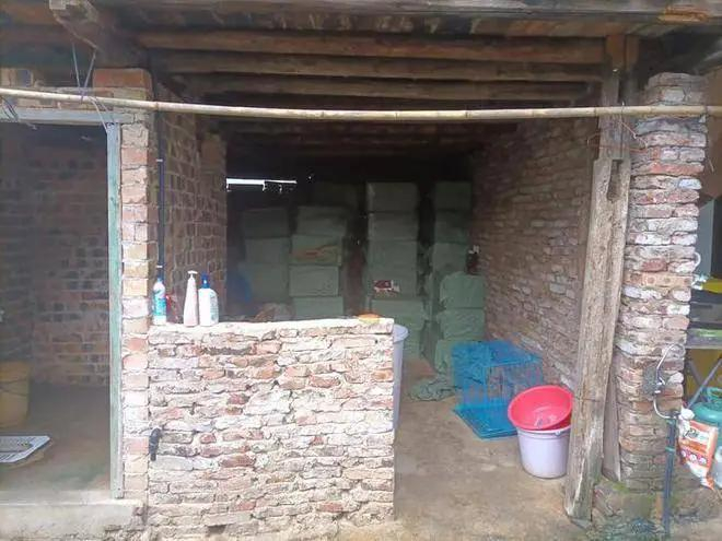 涉案人员的制假窝点（受访者供图）