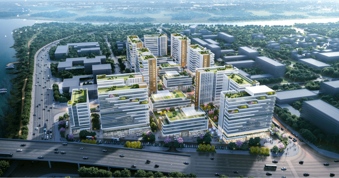 中交滨海湾科创智造园效果图