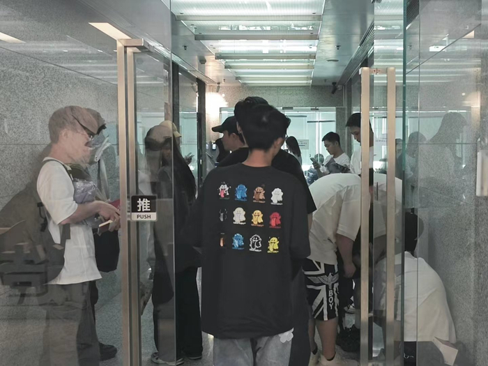 总部前来培训的员工。新京报贝壳财经记者 俞金旻 摄