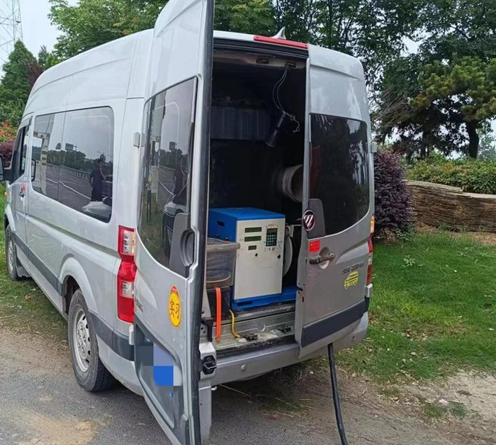 重拳出击!江都多部门联合整治非法流动改装加油车