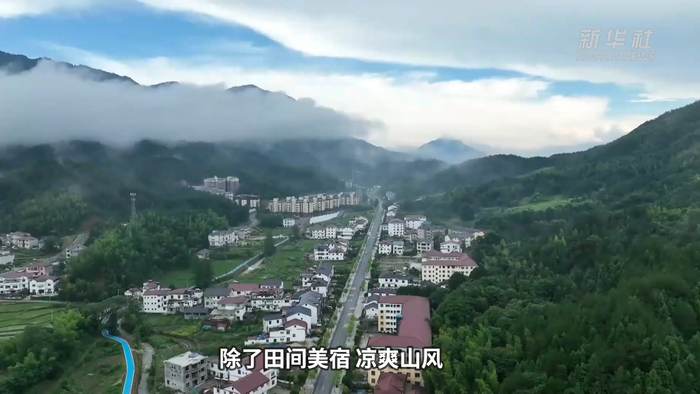 盛夏时节,位于江西九岭山腹地的靖安县中源乡,涌入了近3万名游客.