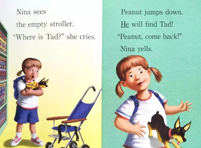 兰登step into reading分级阅读系列 2   peanut